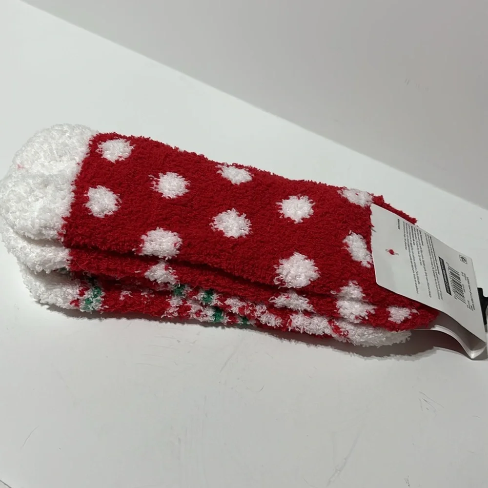 Holiday Time Women's 2 Pair Low Cut Socks